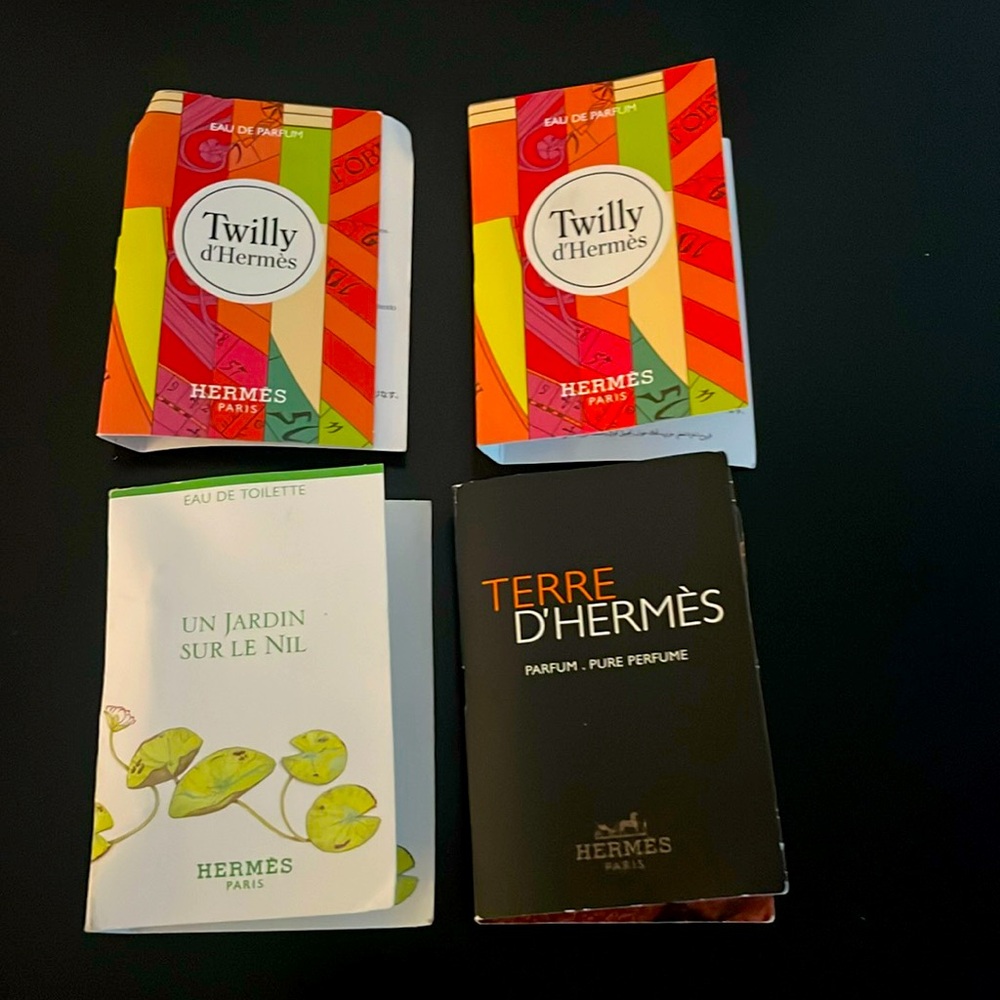 Hermes perfume sample pack